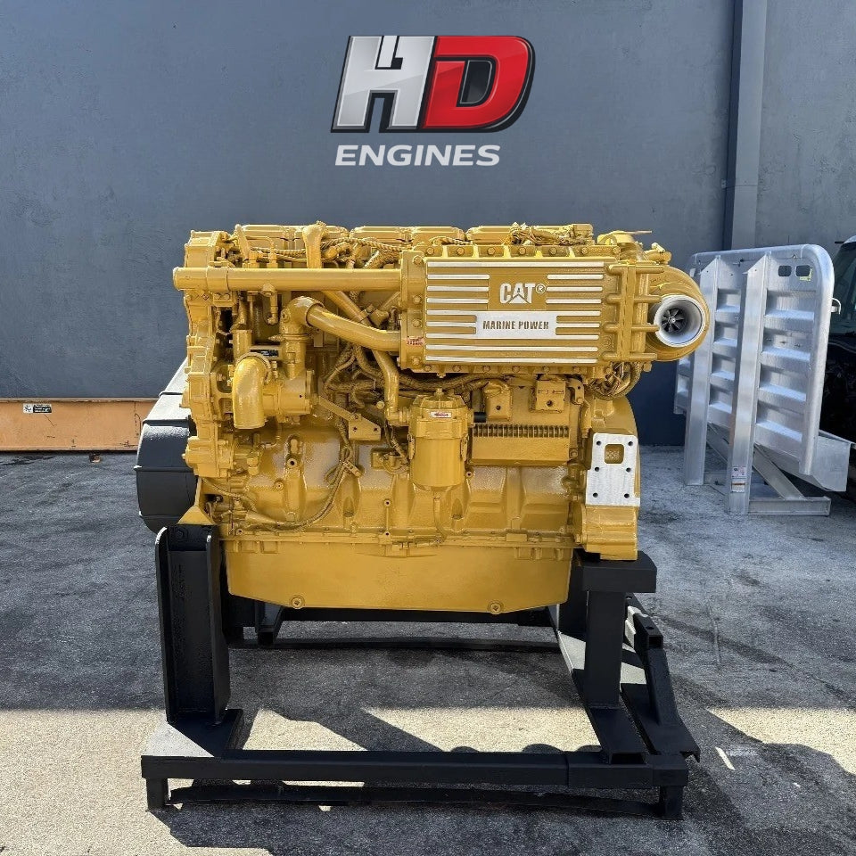 CAT C18 ACERT 608HP 6 Cyl – Marine Diesel Engine for Sale - hdengines.com