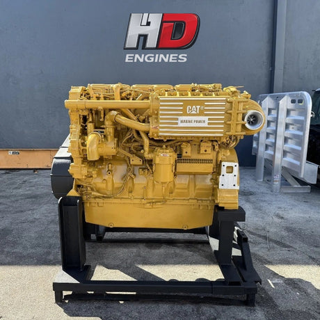 CAT C18 ACERT 608HP 6 Cyl – Marine Diesel Engine for Sale - hdengines.com