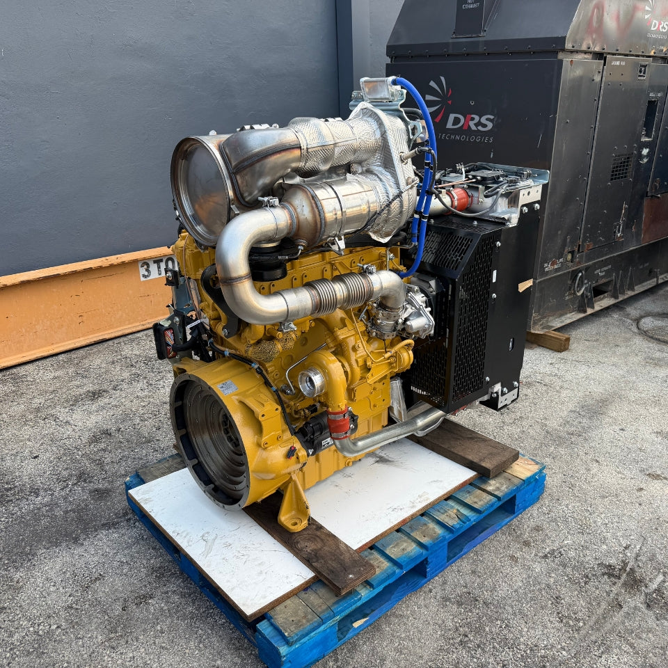 New 2025 CAT C4.4 Tier 4 Final Industrial Diesel Engine Power Unit, 4.4L, 146HP