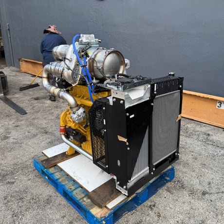 New 2025 CAT C4.4 Tier 4 Final Industrial Diesel Engine Power Unit, 4.4L, 146HP