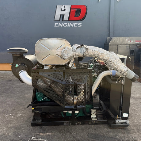 2015 Volvo TAD1171VE Tier 4 Final Industrial Diesel Engine Power Unit, 10.8L, 355HP