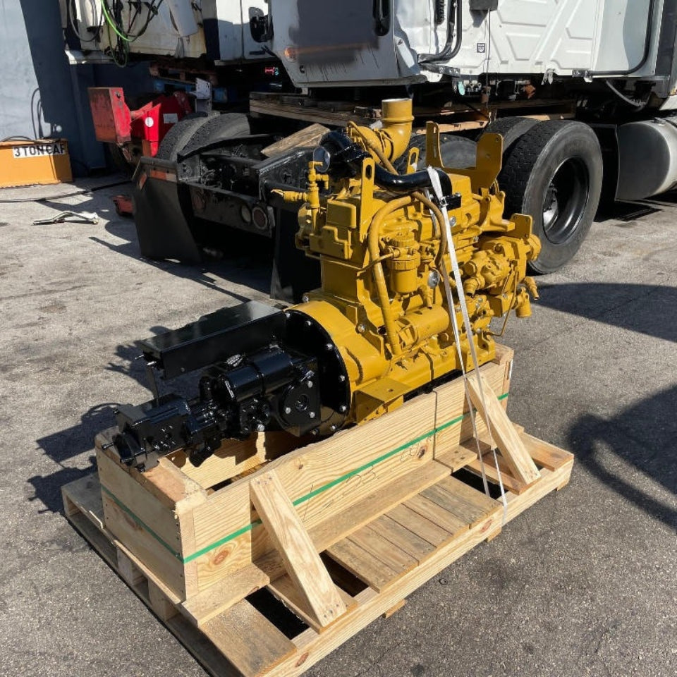 John Deere 4045TF150 4 Cyl 4.5L Diesel Engine with Hydraulic Pump For Sale - hdengines.com
