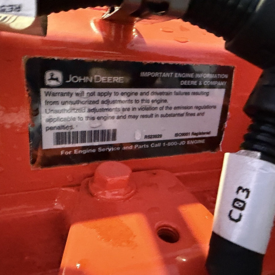 New 2019 John Deere 6068HF285 6 Cyl 6.8L Industrial Diesel Engine For Sale - hdengines.com