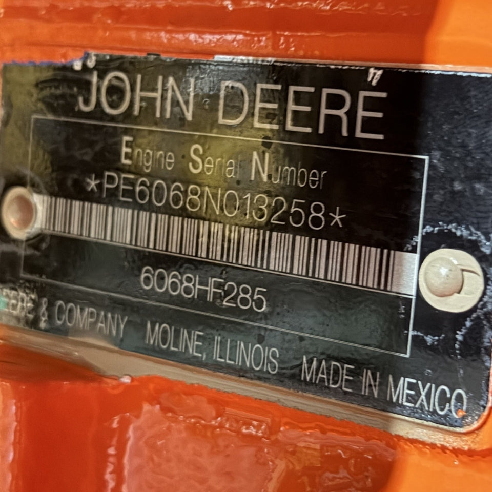 New 2019 John Deere 6068HF285 6 Cyl 6.8L Industrial Diesel Engine For Sale - hdengines.com