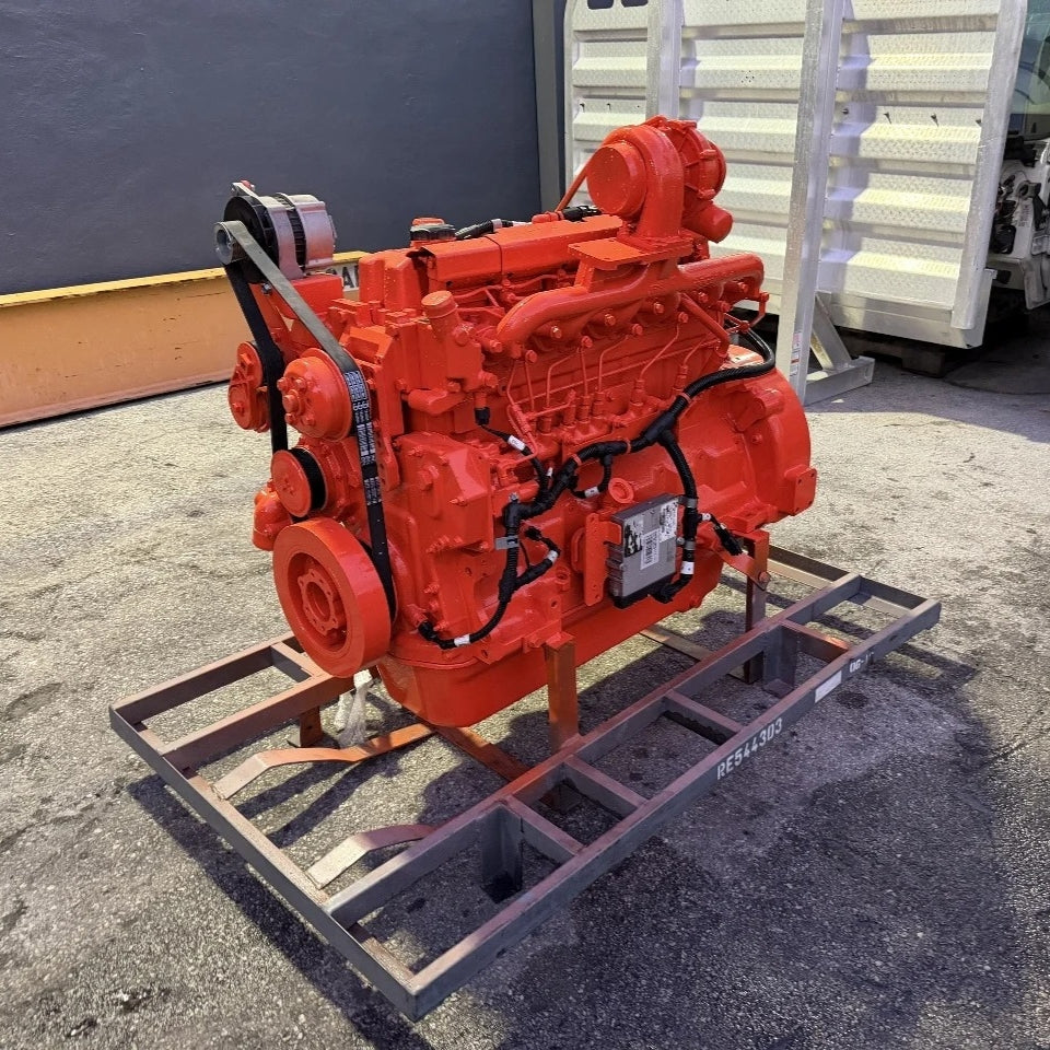 New 2019 John Deere 6068HF285 6 Cyl 6.8L Industrial Diesel Engine For Sale - hdengines.com