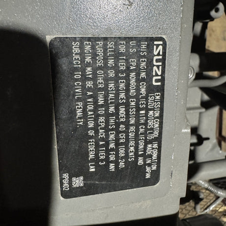 New 2018 Isuzu 6HK1X 281HP 6 Cyl Industrial Diesel Engine For Sale – Tier 3 - hdengines.com