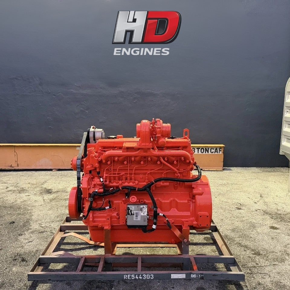 New 2019 John Deere 6068HF285 6 Cyl 6.8L Industrial Diesel Engine For Sale - hdengines.com