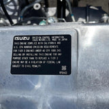 New 2018 Isuzu 6HK1 6 Cyl 7.8L Industrial Diesel Engine For Sale– Tier 3 - hdengines.com