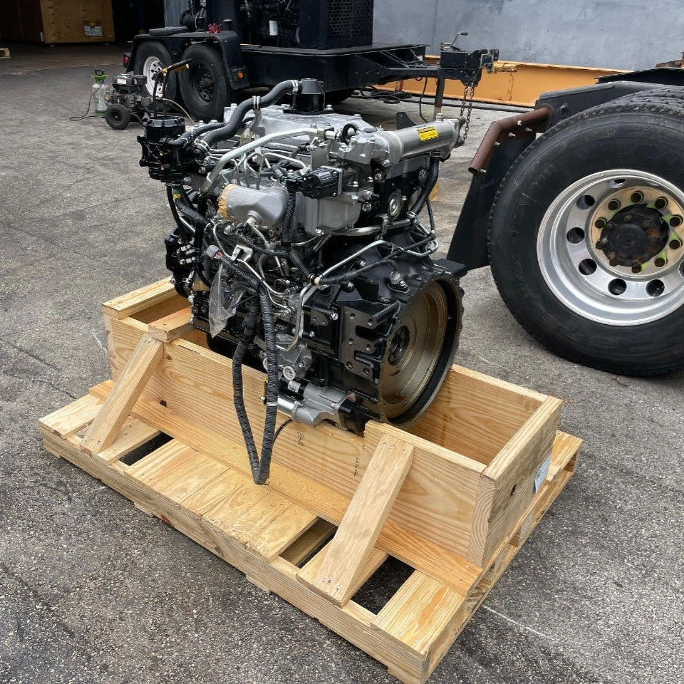 New 2011 Isuzu 4HK1X 172HP 4 Cyl Industrial Diesel Crate Engine For Sale - hdengines.com