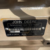 New 2009 John Deere 4039TF002 102HP 4 Cyl Diesel Engine For Sale - hdengines.com