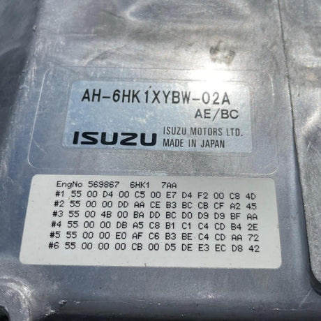 New 2018 Isuzu 6HK1 6 Cyl 7.8L Industrial Diesel Engine For Sale– Tier 3 - hdengines.com