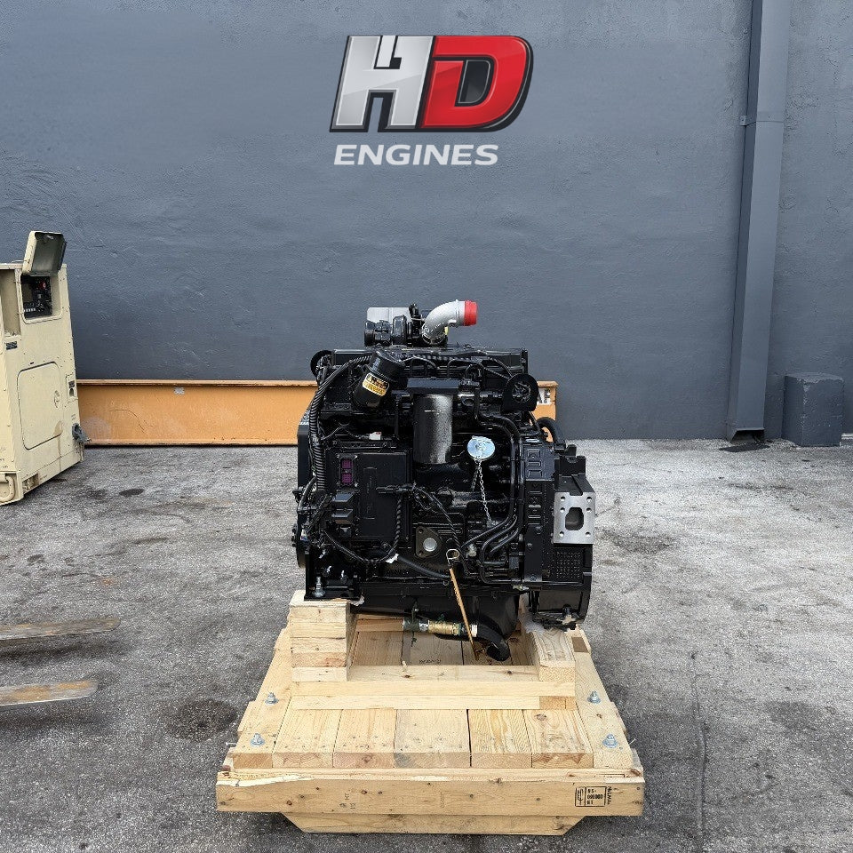 New 2022 Cummins QSB 4.5 139HP 4 Cyl Industrial Diesel Engine For Sale - hdengines.com