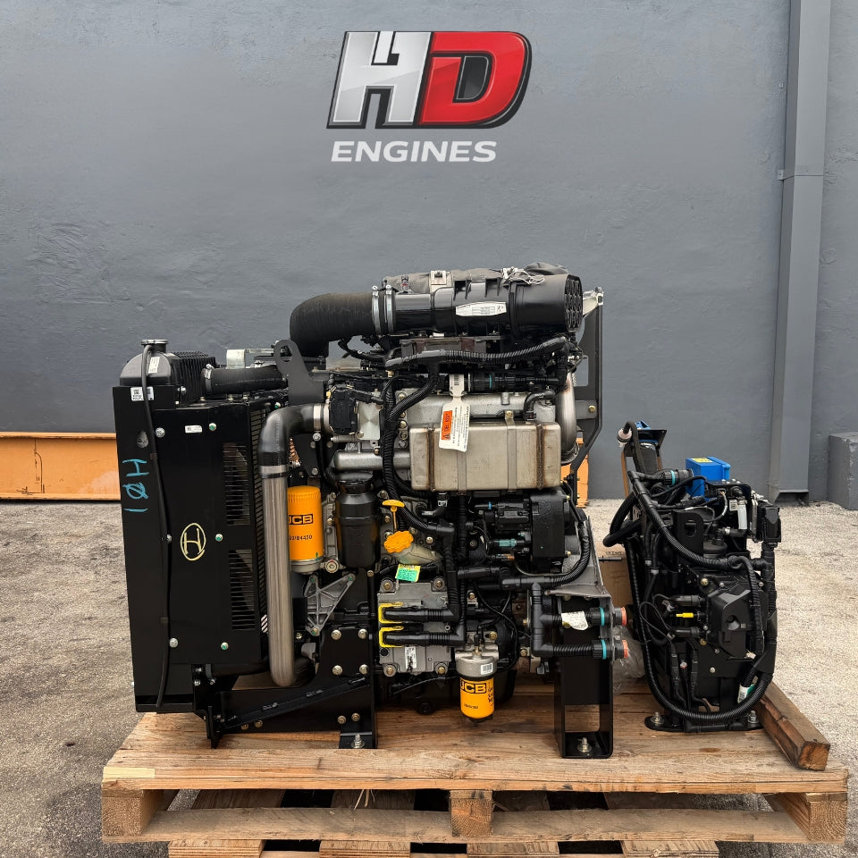 2021 JCB 444 TA4-81 Industrial Diesel Engine, Tier 4 Final, Family #MJCBL04.4S09, 109HP