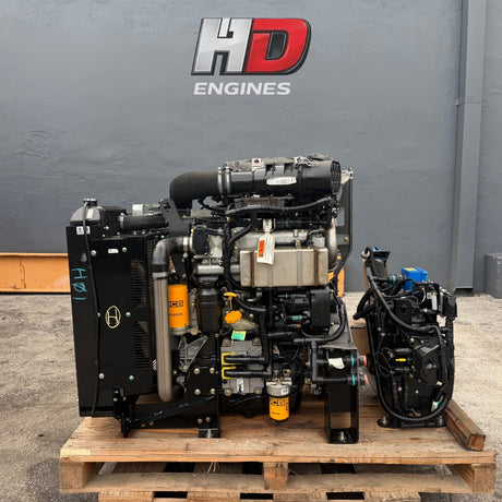2021 JCB 444 TA4-81 Industrial Diesel Engine, Tier 4 Final, Family #MJCBL04.4S09, 109HP
