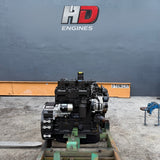New 2008 Komatsu SAA4D102E-2 Industrial Diesel Engine 46853932, 4.5L, 80HP Tier 2