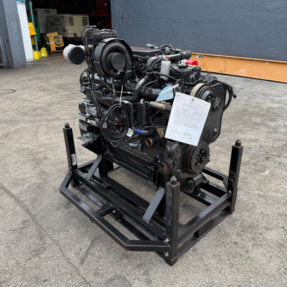 New 2013 Cummins QSL9 Industrial Diesel Engine CPL 3144, 8.9L, 320HP Tier 4 Interim