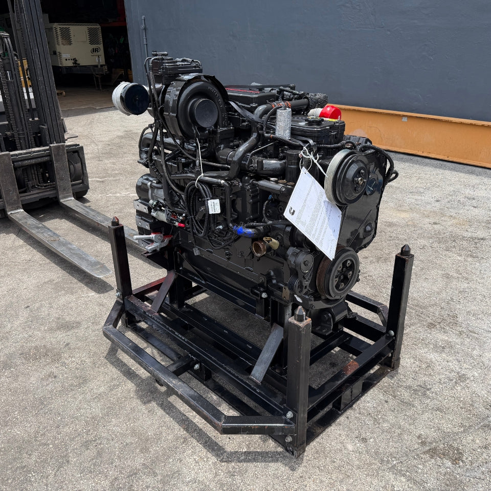 New 2013 Cummins QSL9 Industrial Diesel Engine CPL 3144, 8.9L, 320HP Tier 4 Interim