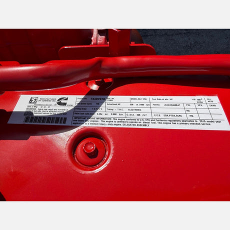2018 Cummins B6.7 Diesel Engine, CPL: 4570, EPA17, JCEXH0408BAT