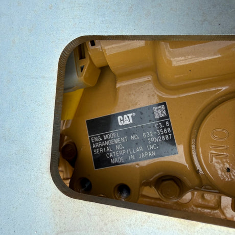 New 2024 CAT C3.8 110HP 4 Cyl Industrial Diesel Engine for Sale – Tier 4 Final