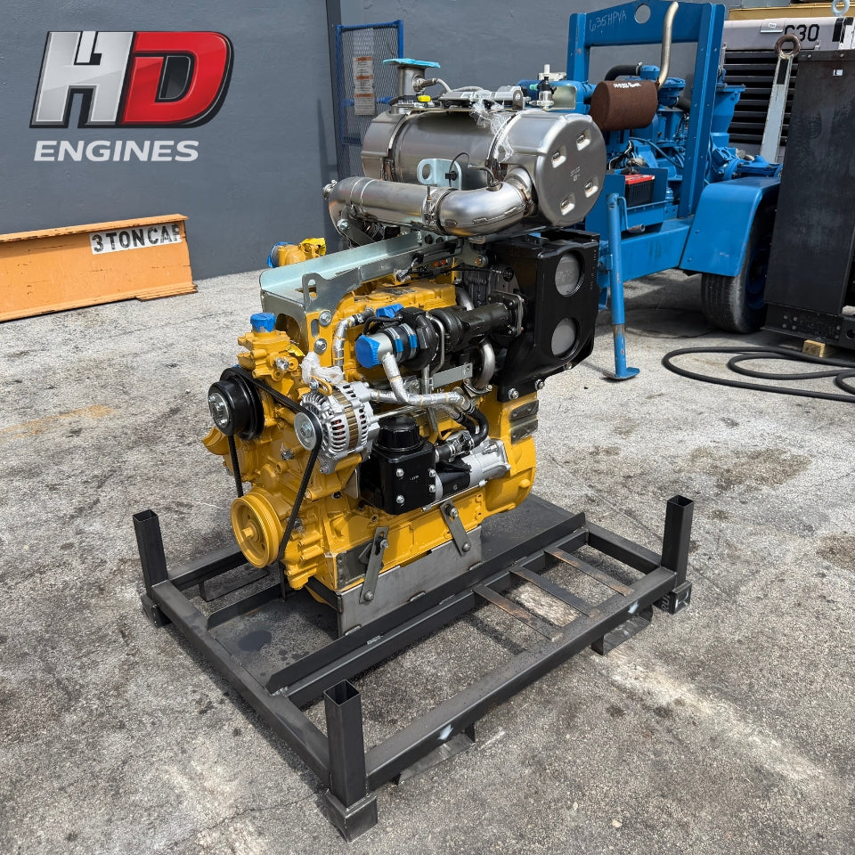 New 2024 CAT C3.8 110HP 4 Cyl Industrial Diesel Engine for Sale – Tier 4 Final