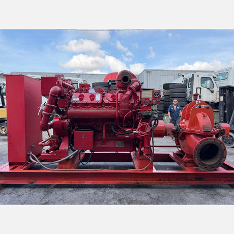 1989 CAT 3412 DI 660HP V12 Industrial Diesel Engine for Sale – Low Hours