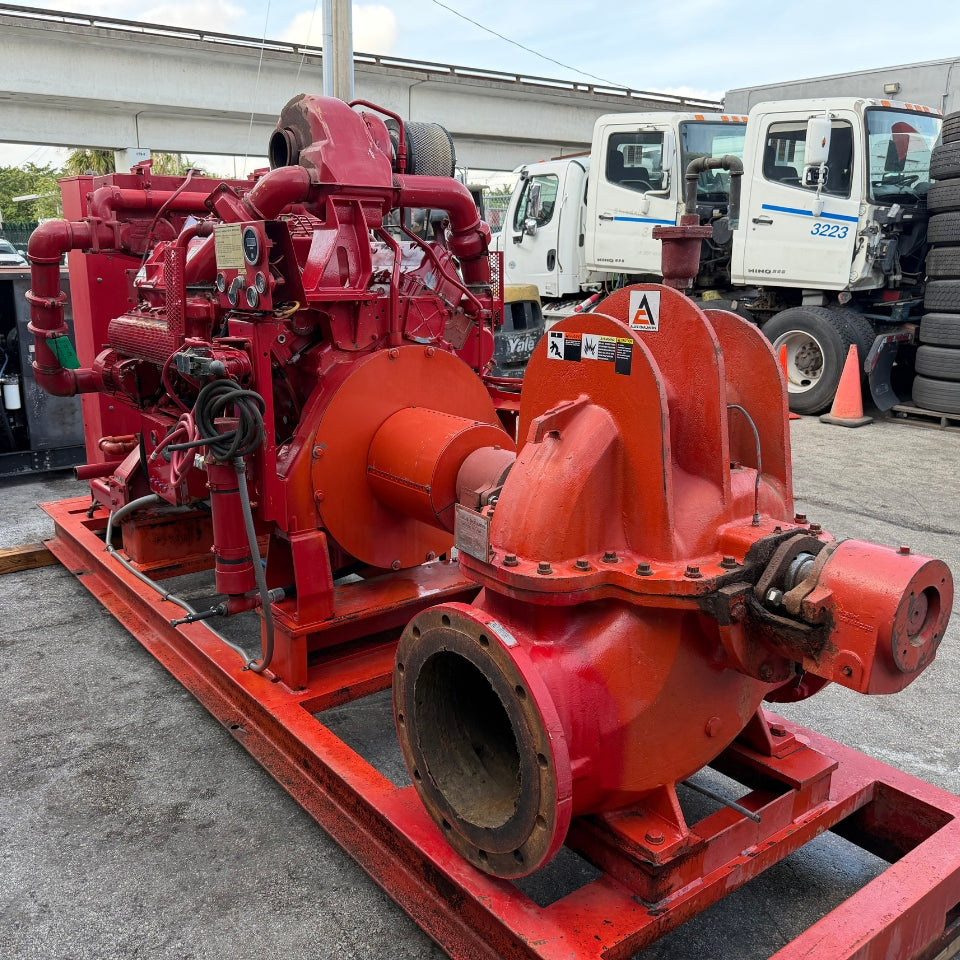1989 CAT 3412 DI 660HP V12 Industrial Diesel Engine for Sale – Low Hours