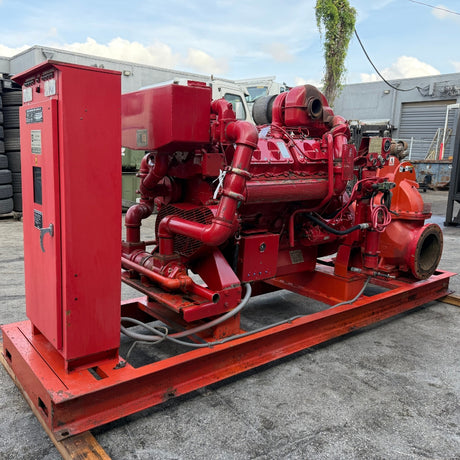 1989 CAT 3412 DI 660HP V12 Industrial Diesel Engine for Sale – Low Hours