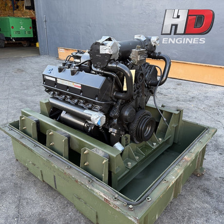 New 2004 Cummins V903-T295 295HP V8 Diesel Engine For Sale - hdengines.com