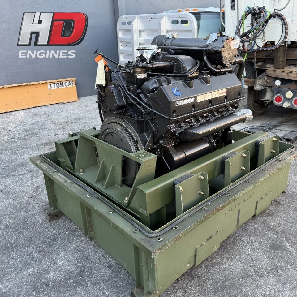 New 2004 Cummins V903-T295 295HP V8 Diesel Engine For Sale - hdengines.com