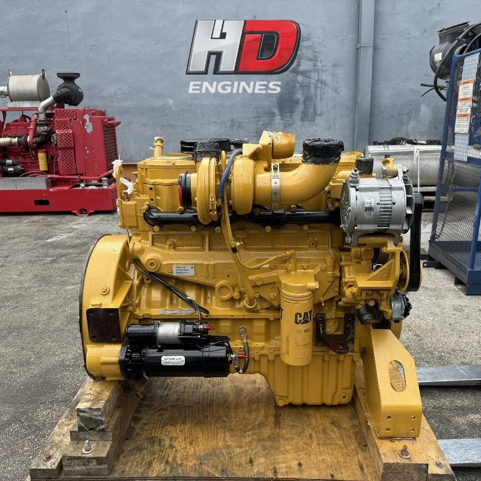New 2007 CAT 3126 195HP 6 Cyl Industrial Diesel Engine For Sale - hdengines.com