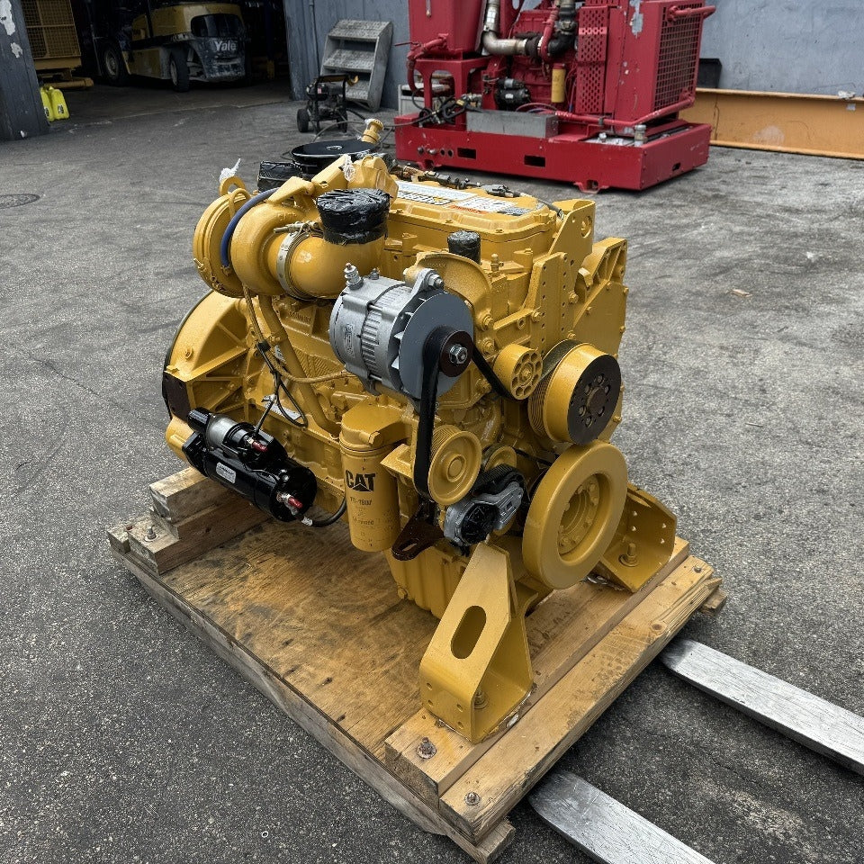 New 2007 CAT 3126 195HP 6 Cyl Industrial Diesel Engine For Sale - hdengines.com
