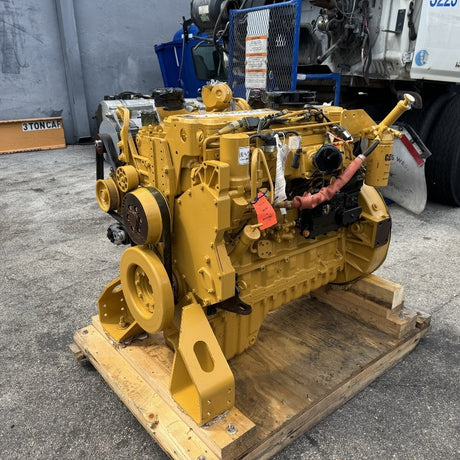 New 2007 CAT 3126 195HP 6 Cyl Industrial Diesel Engine For Sale - hdengines.com