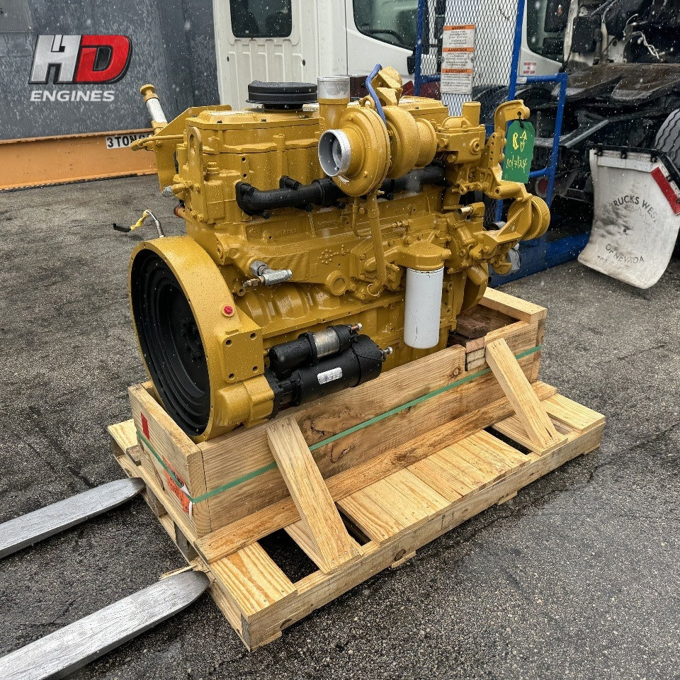 New 2008 CAT 3126 196HP 6 Cyl Low-Hour Diesel Engine For Sale - hdengines.com