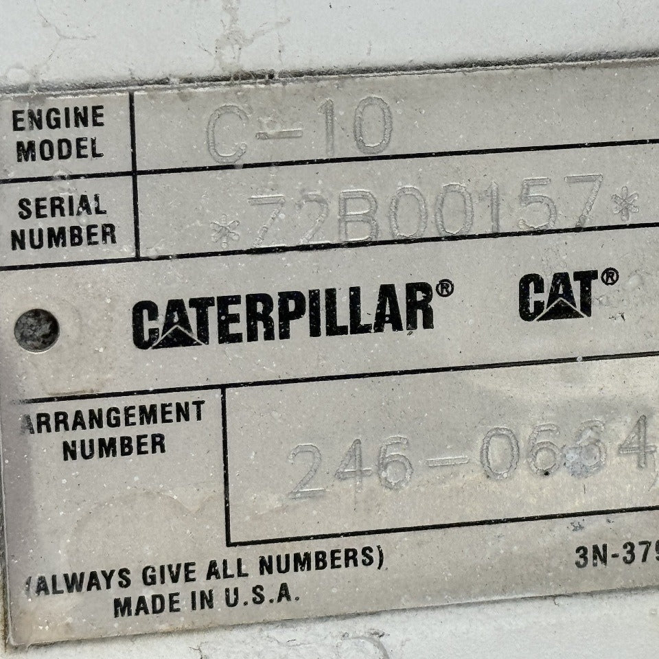 New 2008 CAT C10 325HP 6 Cyl – Tier 2 Marine Diesel Engine for Sale - hdengines.com