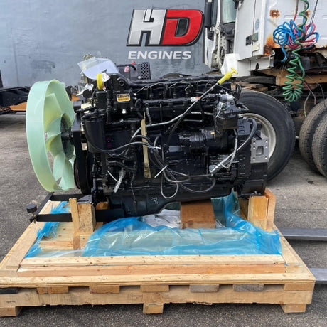 New 2009 Cummins QSB 6.7 275HP 6 Cyl Diesel Engine For Sale - hdengines.com