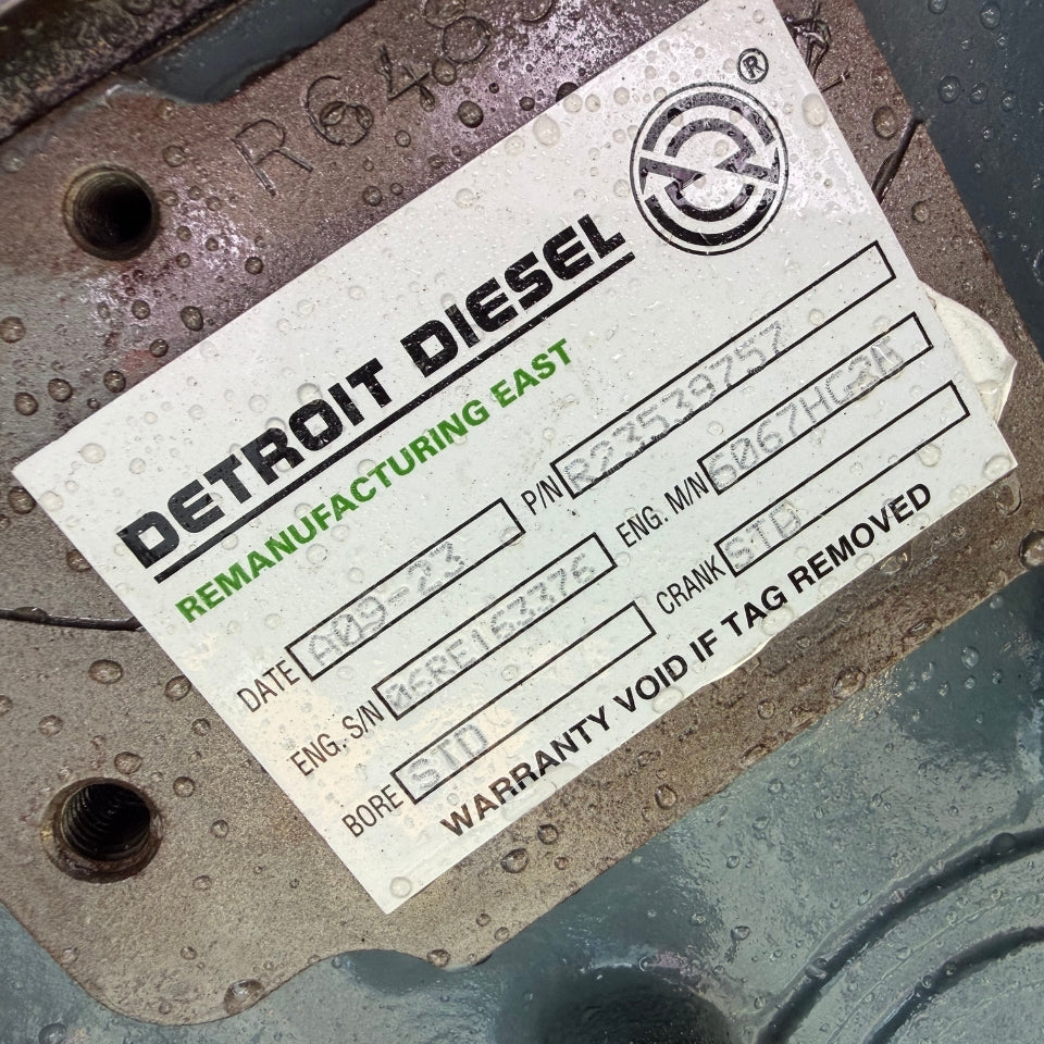 New 2009 Detroit Series 60 14.0 515HP 6 Cyl For Sale