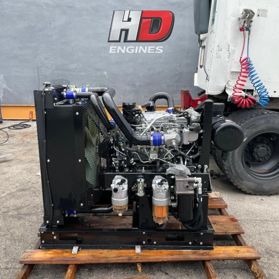 New 2011 Isuzu 4HK1TC 173HP 4 Cyl Engine Power Unit For Sale - hdengines.com