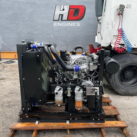 New 2011 Isuzu 4HK1TC 173HP 4 Cyl Engine Power Unit For Sale - hdengines.com