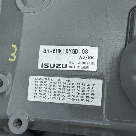 New 2017 Isuzu 6HK1X 240HP 6 Cyl Industrial Diesel Engine For Sale - hdengines.com