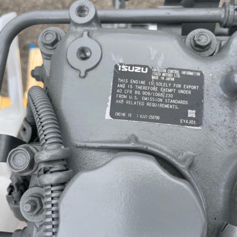 New 2018 Isuzu 4JJ1 97 HP 4 Cyl Industrial Diesel Engine For Sale - hdengines.com