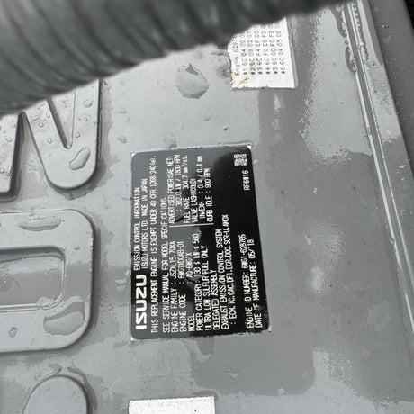 New 2018 Isuzu 6WG1X 512HP 6 Cyl Industrial Diesel Engine For Sale - hdengines.com