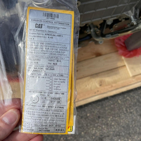 New 2019 CAT C4.4 ACERT 142HP 4 Cyl – Diesel Engine for Sale - hdengines.com