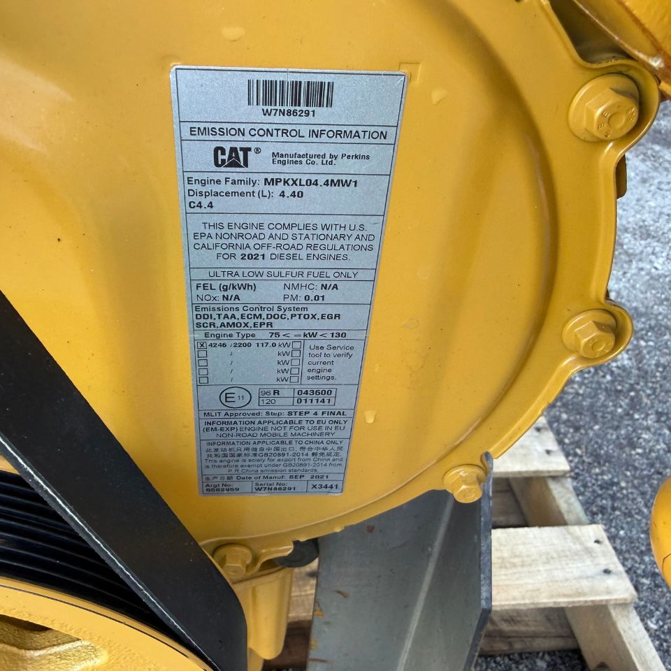 2021 Caterpillar C4.4B Diesel Engine, Tier 4 Final, 157HP, 4.4L, AR #556-2959