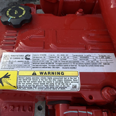 New 2021 Cummins L9 360HP 6 Cyl – EPA 2021 Diesel Truck Engine for Sale - hdengines.com